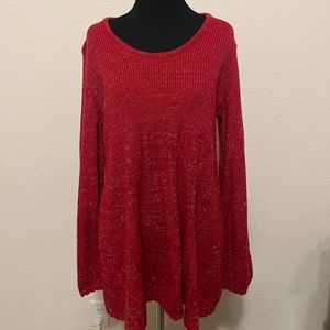 Cato long sleeve knit sweater 18/20w